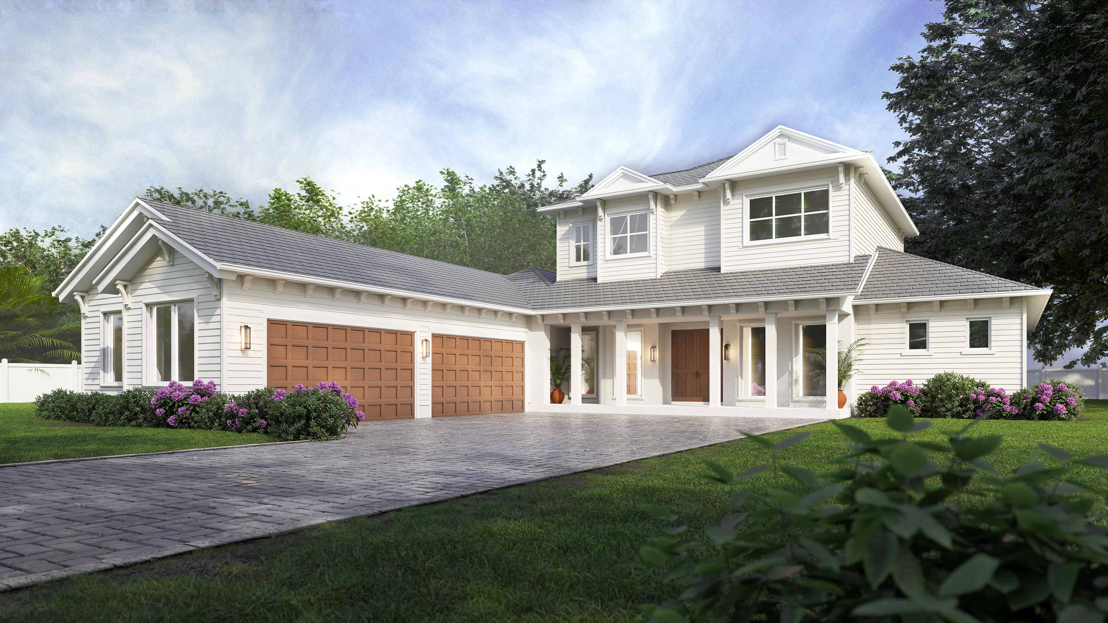 Modern architecture visualization